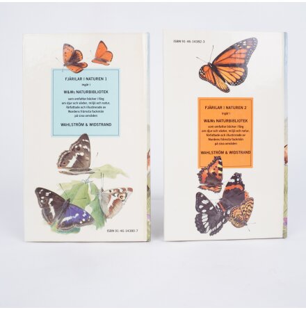 Bokpaket - Fj�rilar i naturen - Bj�rn Dal - Del 1 &amp; 2 