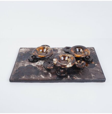 Ruscha Keramik - V�ggrelief