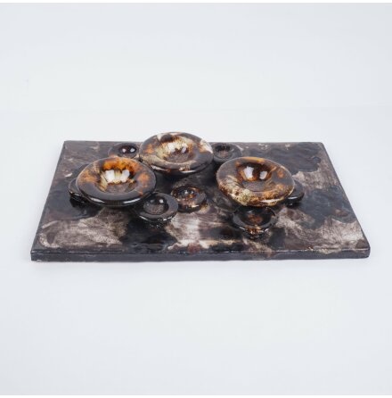 Ruscha Keramik - V�ggrelief