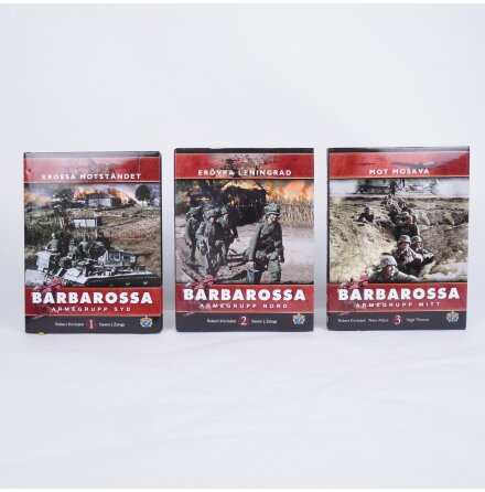 Bokpaket - SMB - Robert Kirchubel, Steven J. Zaloga m.f.l. - Operation Barbarossa - 3 b�cker 