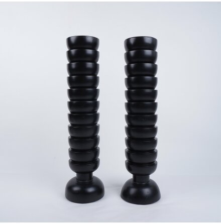 Eight Mood - Blockljusstakar - 2 St. - Hjd 46cm