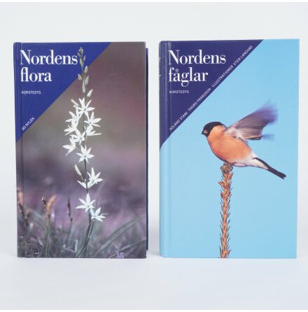 Norstedts frlag - Nordens flora och fglar - 2st bcker