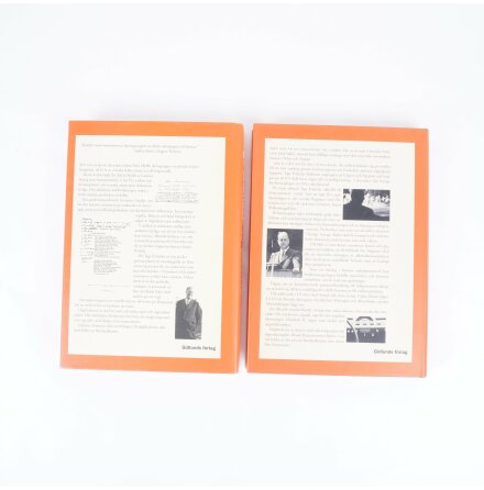 2x Tage Erlander - Dagbcker 1955 &amp; 1956 - Utgivna av Sven Erlander - Biografier &amp; Memoarer