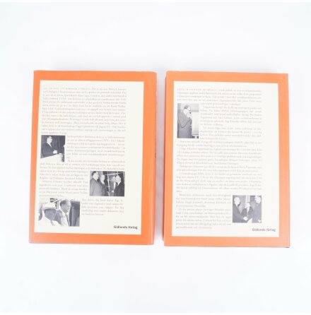 2x Tage Erlander - Dagbcker 1957 &amp; 1958 - Utgivna av Sven Erlander - Biografier &amp; Memoarer