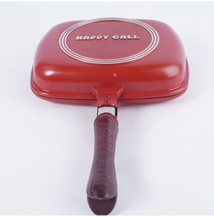 Happy Call - Dubbelsidig Non-stick stek/frityrpanna