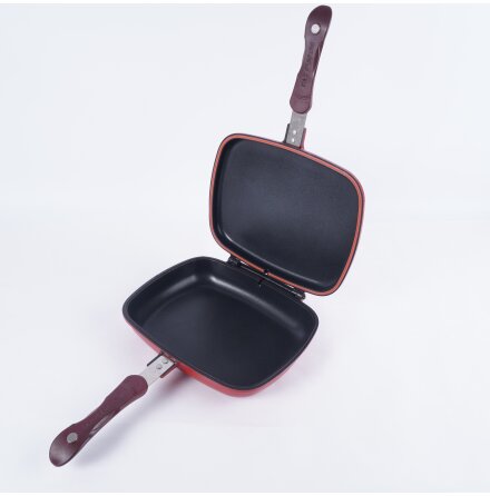 Happy Call - Dubbelsidig Non-stick stek/frityrpanna