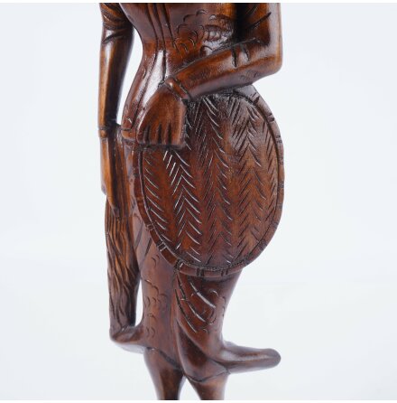 Skulptur - Kvinna i tr�