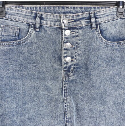 Kassually - Minikjol Denim - stl. M