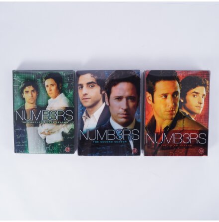 DVD-Box - Numb3rs - S�song 1, 2 och 3