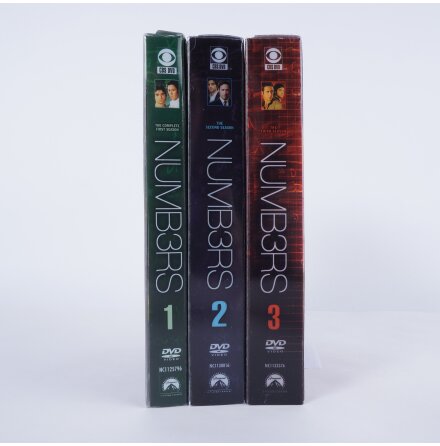 DVD-Box - Numb3rs - S�song 1, 2 och 3