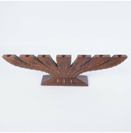 Ljusstake i tr� - 7 Armad 