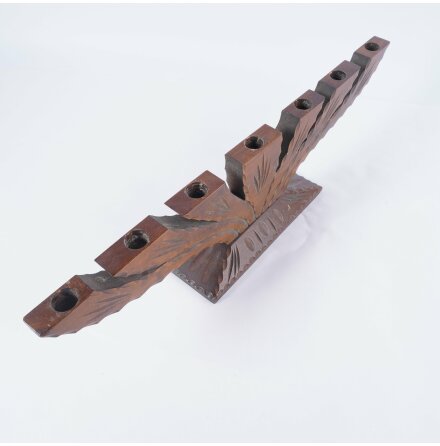 Ljusstake i tr� - 7 Armad 