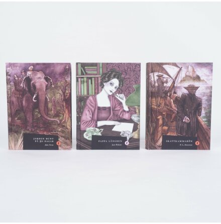Bokpaket - ventyrklassiker 3st - Sknlitteratur &amp; Deckare 