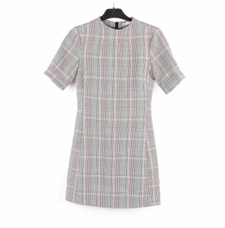 H&amp;M - Rutig kort klnning - stl.34
