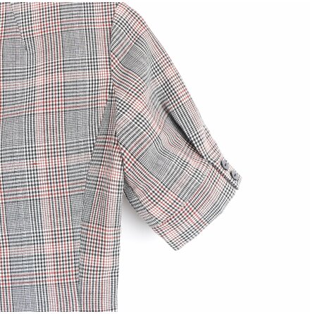 H&amp;M - Rutig kort klnning - stl.34
