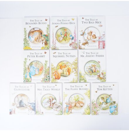 Beatrix Potter - The Peter Rabbit Library - 10st b�cker