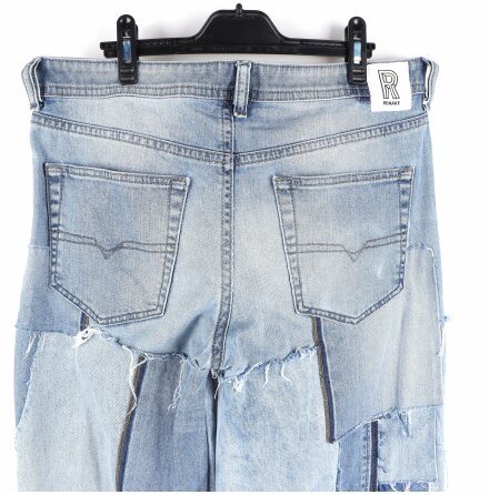 REMAKE STHLM - PATCHAD DENIM BYXA