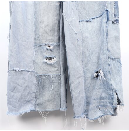 REMAKE STHLM - PATCHAD DENIM BYXA