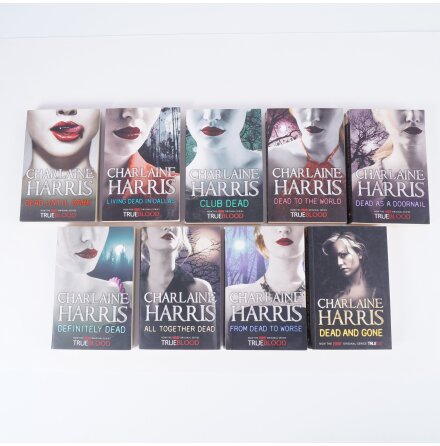 Bokpaket - Charlaine Harris - True Blood-serien - 9 st bcker