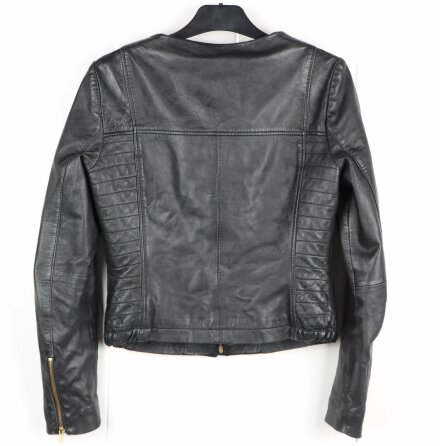 Mango MNG - Skinnjacka - Geniune Leather - Stl. S