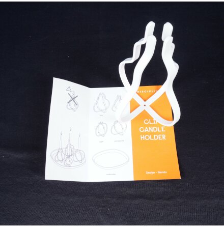 Discipline - Nendo - Clip ljusstake