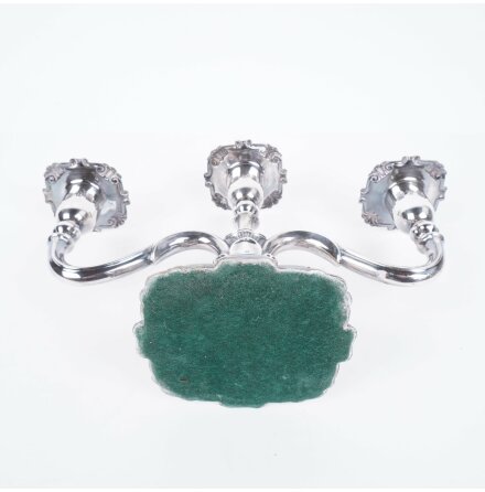 3-armad ljusstake i rokokostil