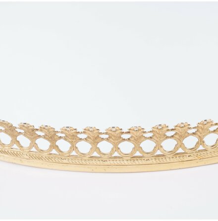 Bricka med spegelglasbotten