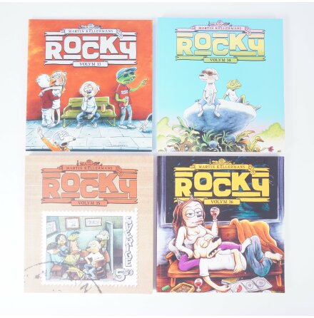 Bokpaket - Martin Kellerman - Rocky volym 13-16 - 4st  bcker