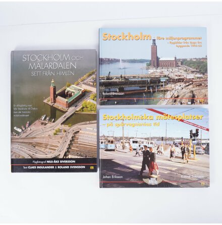 Bokpaket - Stockholm - 3st bcker