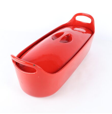 Rosenlew &amp; Co - Timo Sarpaneva - Emaljerad Fiskgryta