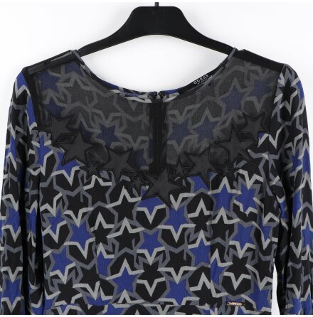 Guess - Lngrmad klnning med stjrnor - stl.S