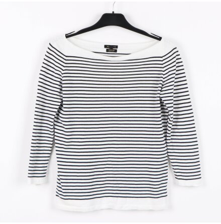 Massimo Dutti - Finstickad randig trja - stl.S