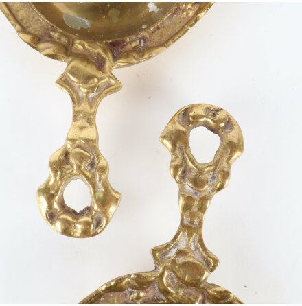 Nattljusstakar i m�ssing - 2st