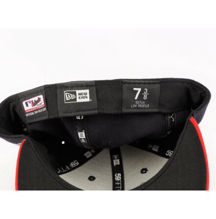 New Era - Atlanta Braves keps - stl. 7 3/8 low profile