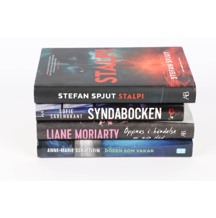 Sp�nnande romaner - 4 b�cker